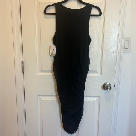 NWT BP. Ruched Mesh Bodycon Mini Dress - Picture 5 of 6